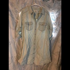 Wax Jean soft denim dress NWOT